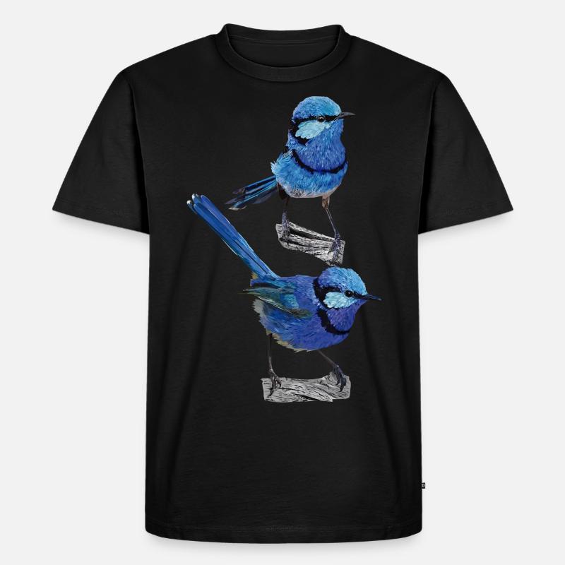 Herrlicher Maluro - Männer Premium Bio T-Shirt - Schwarz