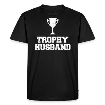 Mari Marié Mariage Mariage Idée Cadeau - T-shirt Premium bio Homme - noir - Devant - Nico (187cm)