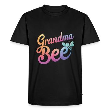 abeille abeille apicultrice abeille abeille - T-shirt Premium bio Homme - noir - Devant - Nico (187cm)