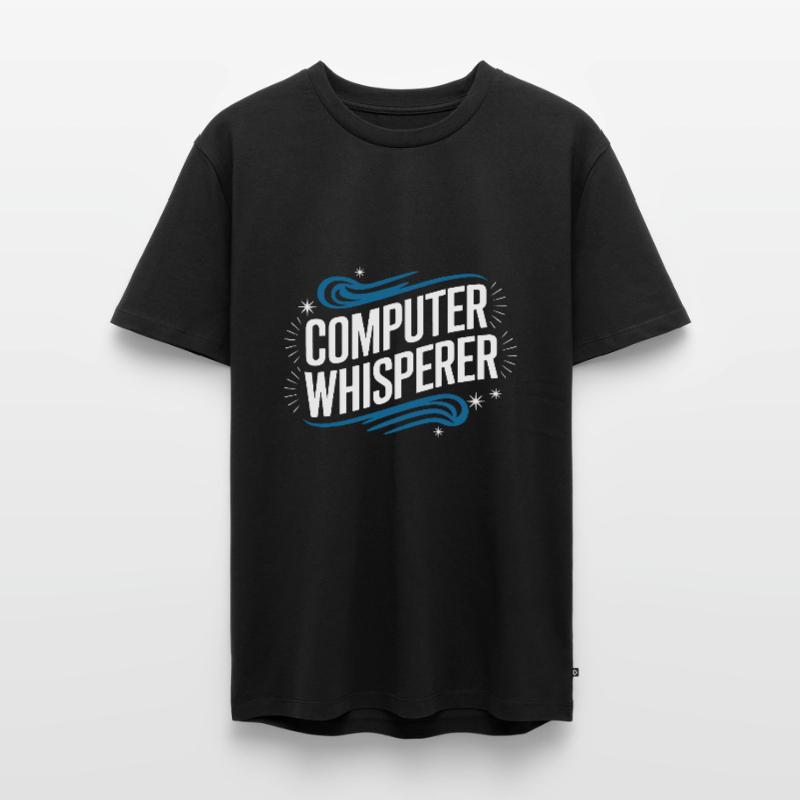 Technischer Support Computerfreak Nerd Männer Premium Bio T-Shirt