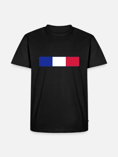 Made in FRANCE ! - Men's Premium Organic T-Shirt - black