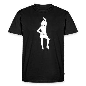Garde de carnaval dansant - T-shirt Premium bio Homme - noir - Devant - Nico (187cm)