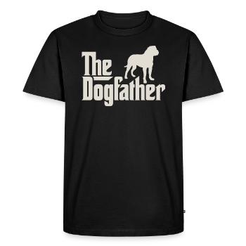 Le Dogfather - Bullmastiff - T-shirt Premium bio Homme - noir - Devant - Nico (187cm)