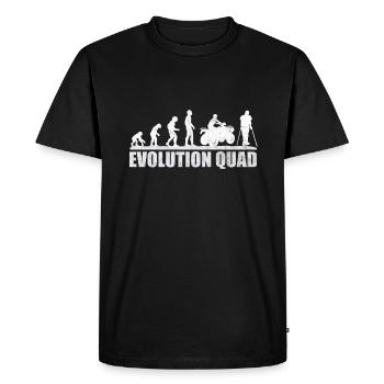 Evolution Quad Motorsport funny offroad - Men's Premium Organic T-Shirt - black - Front - Nico (187cm)