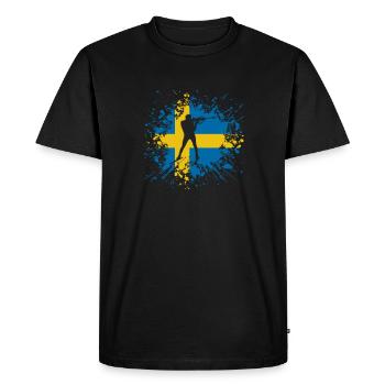 Cadeau De Biathlon Pour Les Fans De Sports - T-shirt Premium bio Homme - noir - Devant - Nico (187cm)