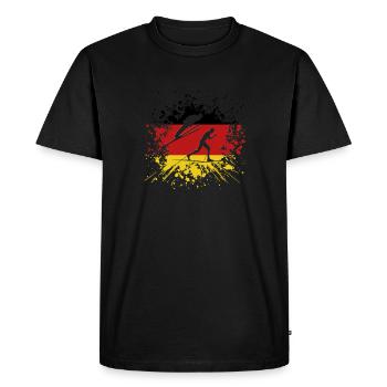 Cadeau De Combinaison Nordique Pour Les Amateurs - T-shirt Premium bio Homme - noir - Devant - Nico (187cm)