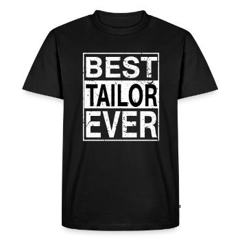 Best Tailor Ever Tailor Gift - Men's Premium Organic T-Shirt - black - Front - Nico (187cm)