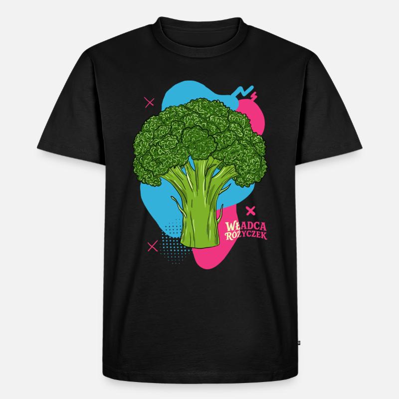 Herr der Rosen - Männer Premium Bio T-Shirt - Schwarz