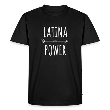 Latinx | Latina Power Feminist Special Latina - Men's Premium Organic T-Shirt - black - Front - Nico (187cm)