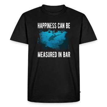 Divers Scuba Divers Underwater Diving Diving - Men's Premium Organic T-Shirt - black - Front - Nico (187cm)