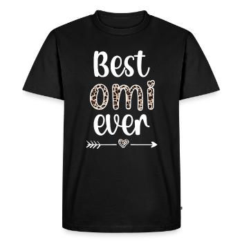 Meilleur cadeau de grand-mère pour la fête des mères grand-mère grand-mère - T-shirt Premium bio Homme - noir - Devant - Nico (187cm)