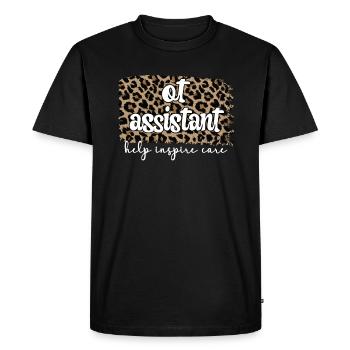 Occupational Therapy Assistant Occupational Therapy OTA - Men's Premium Organic T-Shirt - black - Front - Nico (187cm)