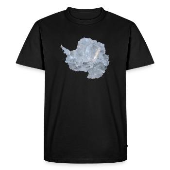 Antarctique - T-shirt Premium bio Homme - noir - Devant - Nico (187cm)