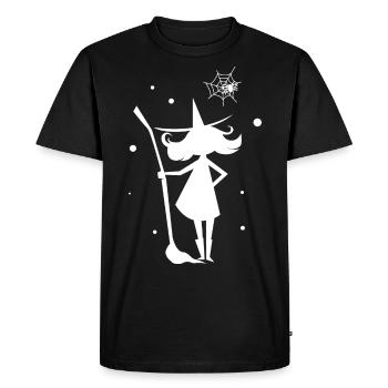 Halloween - Witch Spell Witch's Bbe Magic Magic - Men's Premium Organic T-Shirt - black - Front - Nico (187cm)