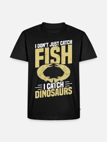 Fishing Rod for Alligator Gar Fishing Alligator - Men's Premium Organic T-Shirt - black