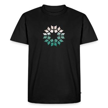 Shaft Shapes - Men's Premium Organic T-Shirt - black - Front - Nico (187cm)