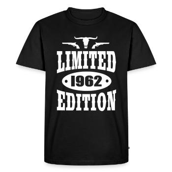 Limited Edition 1962 - T-shirt Premium bio Homme - noir - Devant - Nico (187cm)