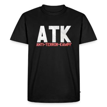 ATK Anti Terror Fight cadeau - T-shirt Premium bio Homme - noir - Devant - Nico (187cm)