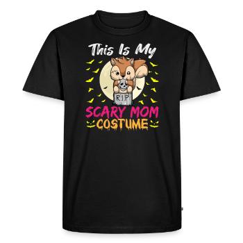 C’est mon costume de maman effrayant drôle Halloween - T-shirt Premium bio Homme - noir - Devant - Nico (187cm)