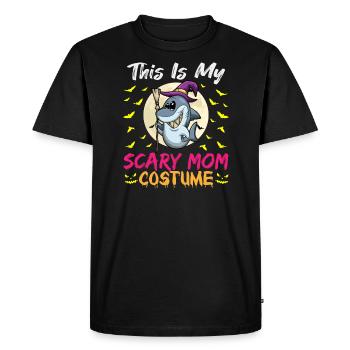 C’est mon costume de maman effrayant drôle Halloween - T-shirt Premium bio Homme - noir - Devant - Nico (187cm)