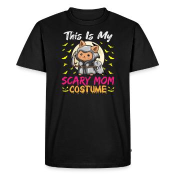 C’est mon costume de maman effrayant drôle Halloween - T-shirt Premium bio Homme - noir - Devant - Nico (187cm)