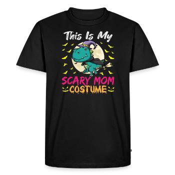 C’est mon costume de maman effrayant drôle Halloween - T-shirt Premium bio Homme - noir - Devant - Nico (187cm)