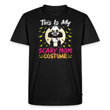 C’est mon costume de maman effrayant drôle Halloween - T-shirt Premium bio Homme - noir - Devant - Nico (187cm)