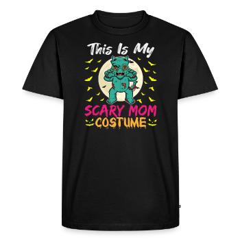 C’est mon costume de maman effrayant drôle Halloween - T-shirt Premium bio Homme - noir - Devant - Nico (187cm)