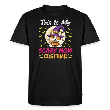 C’est mon costume de maman effrayant drôle Halloween - T-shirt Premium bio Homme - noir - Devant - Nico (187cm)