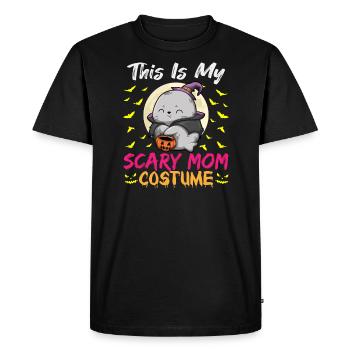 C’est mon costume de maman effrayant drôle Halloween - T-shirt Premium bio Homme - noir - Devant - Nico (187cm)