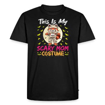 C’est mon costume de maman effrayant drôle Halloween - T-shirt Premium bio Homme - noir - Devant - Nico (187cm)