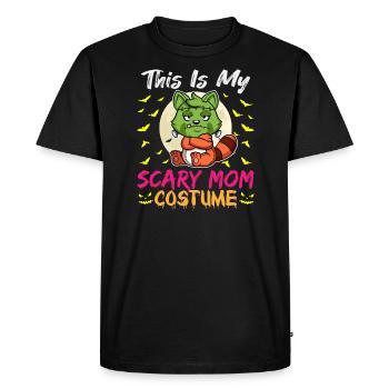C’est mon costume de maman effrayant drôle Halloween - T-shirt Premium bio Homme - noir - Devant - Nico (187cm)