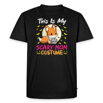 C’est mon costume de maman effrayant drôle Halloween - T-shirt Premium bio Homme - noir - Devant - Nico (187cm)