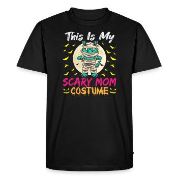 C’est mon costume de maman effrayant drôle Halloween - T-shirt Premium bio Homme - noir - Devant - Nico (187cm)