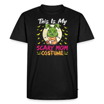 C’est mon costume de maman effrayant drôle Halloween - T-shirt Premium bio Homme - noir - Devant - Nico (187cm)