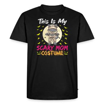 C’est mon costume de maman effrayant drôle Halloween - T-shirt Premium bio Homme - noir - Devant - Nico (187cm)