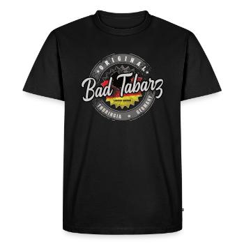 Original Germany Thuringia Bad Tabarz - Men's Premium Organic T-Shirt - black - Front - Nico (187cm)