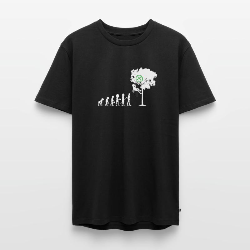Evolution Geocaching Männer Premium Bio T-Shirt