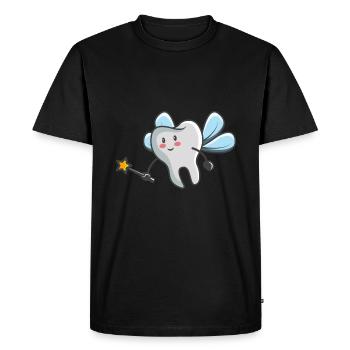 Carnaval de fée des dents et cadeau de carnaval - T-shirt Premium bio Homme - noir - Devant - Nico (187cm)