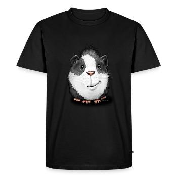 Cobaye insolent - T-shirt Premium bio Homme - noir - Devant - Nico (187cm)