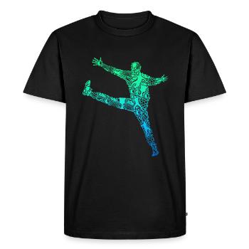 Handball Gardien de but Handball Enfants Garçons - T-shirt Premium bio Homme - noir - Devant - Nico (187cm)