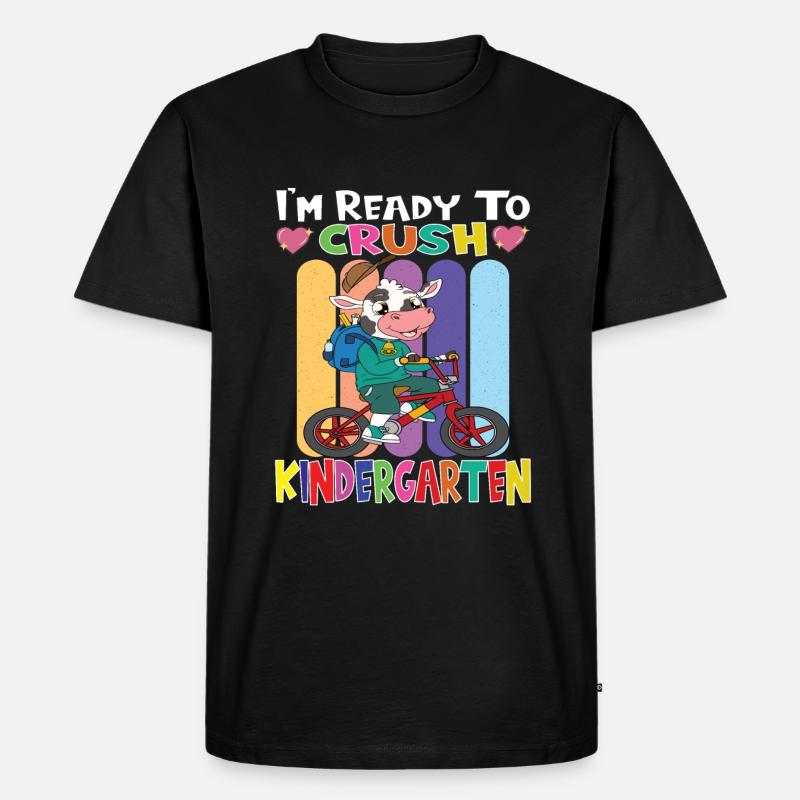 Kindergartenkind Kindergarten Geschenk - Männer Premium Bio T-Shirt - Schwarz