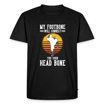 Muay Thai Boxe - T-shirt Premium bio Homme - noir - Devant - Nico (187cm)