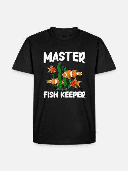 Aquaristics, Fish farming, Aquarists - Men's Premium Organic T-Shirt - black