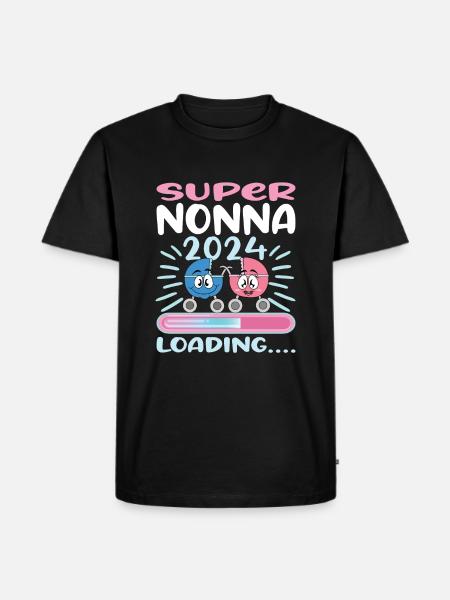 Nonna 2024 Loading Granny 2024 - Men's Premium Organic T-Shirt - black