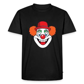 Costume de carnaval Carnaval Carnaval - T-shirt Premium bio Homme - noir - Devant - Nico (187cm)