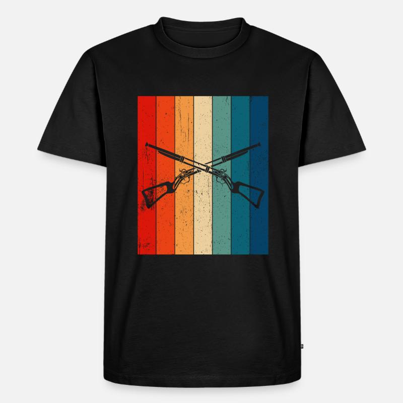 Vorderlader Muzzleloader Muzzle Loading - Men's Premium Organic T-Shirt - black