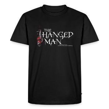 "Le Pendu" Conception - T-shirt Premium bio Homme - noir - Devant - Nico (187cm)