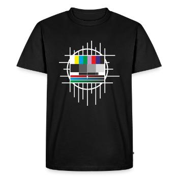 testbild - T-shirt Premium bio Homme - noir - Devant - Nico (187cm)
