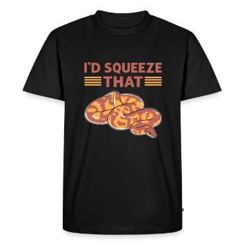 I would squeeze that out. Herpetologists. - Men's Premium Organic T-Shirt - black - Front - Nico (187cm)
